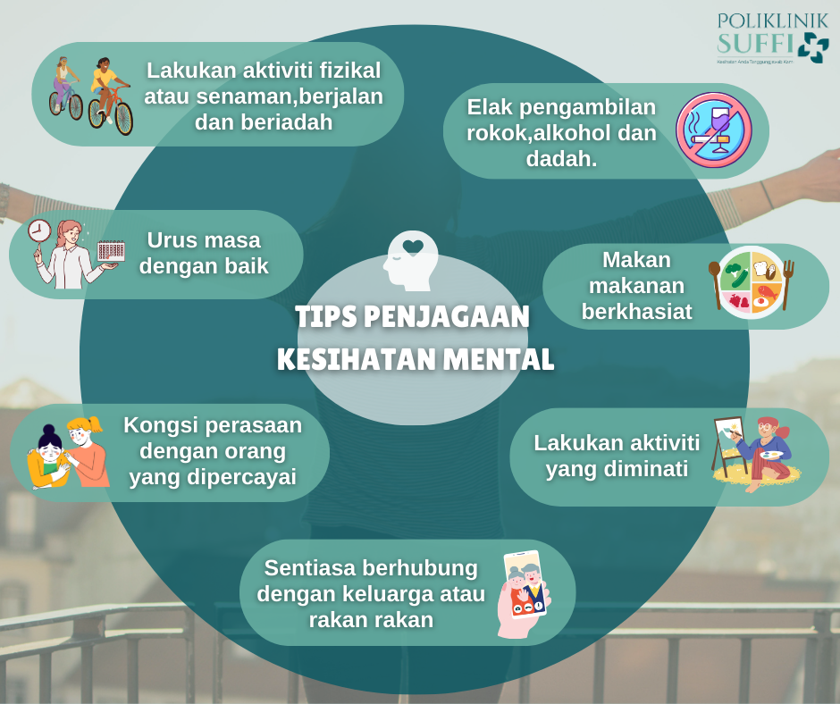 TIPS PENJAGAAN KESIHATAN MENTAL